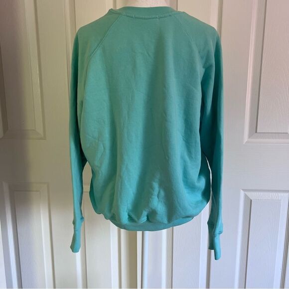 Spiritual Gangster Grateful State of Mind Crewneck Sweatshirt Teal Small NWOT - Picture 2 of 4